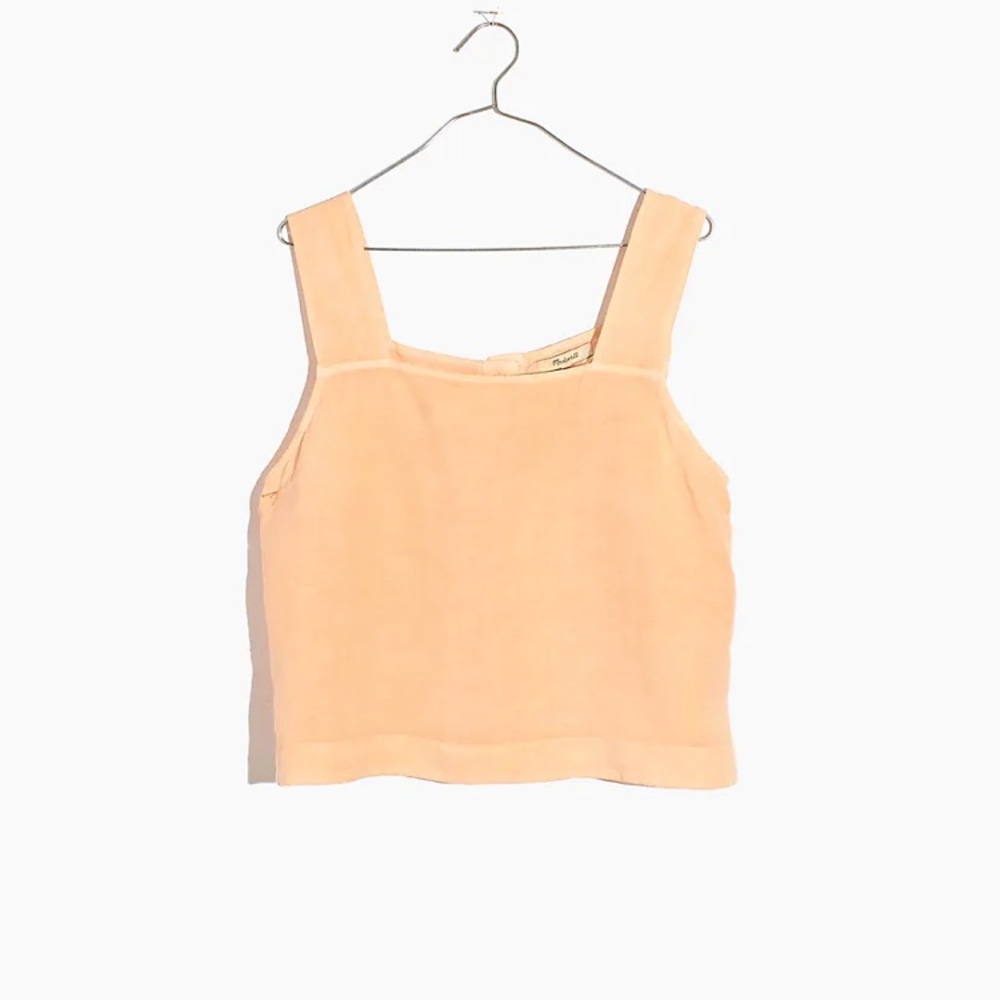 Madewell Sunside Button-Back Top Size Medium EUC